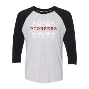 Pioneers Adult Baseball Tee