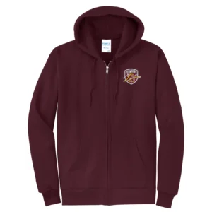 Innovation Academy Embroidered Adult Full Zip Hoodie