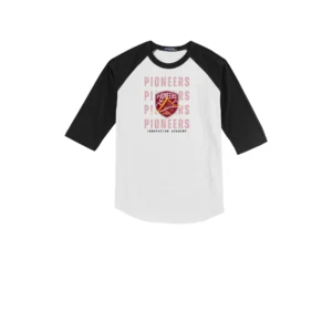 Pioneers Stacked Youth Baseball Tee